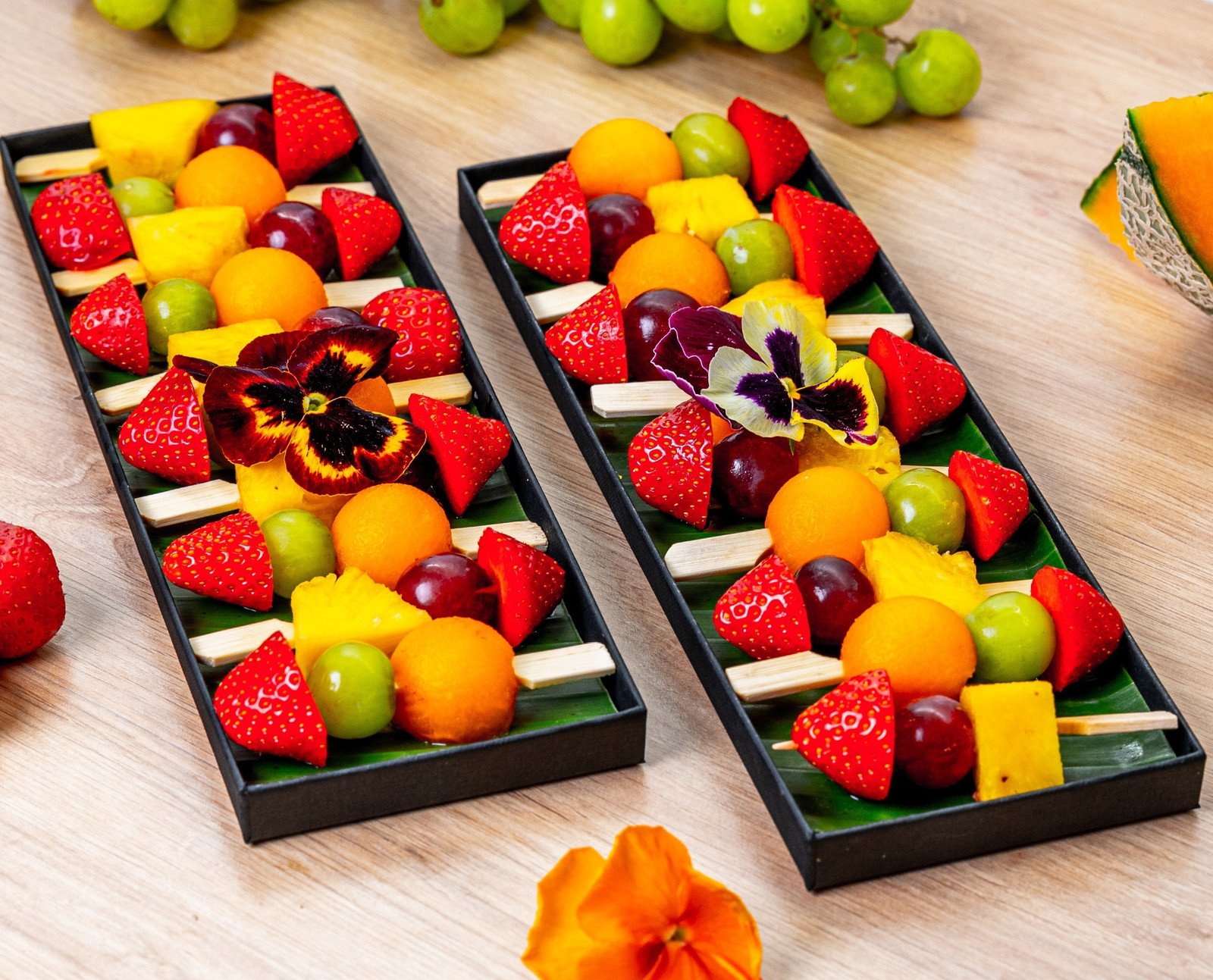 Fresh Fruit Skewers